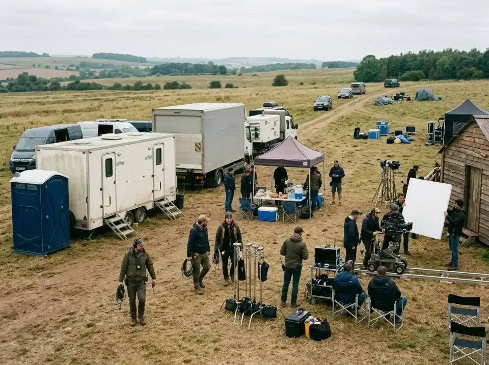 film-production-set-support-un-009 — frequently asked questions, Trusted Porta Potty & Dumpster Rentals in Williston Highlan…